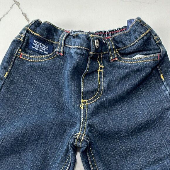 Rocawear | Baby Boys Denim Stars Stripes Patriotic Blue Jeans 24 Months - Picture 3 of 8